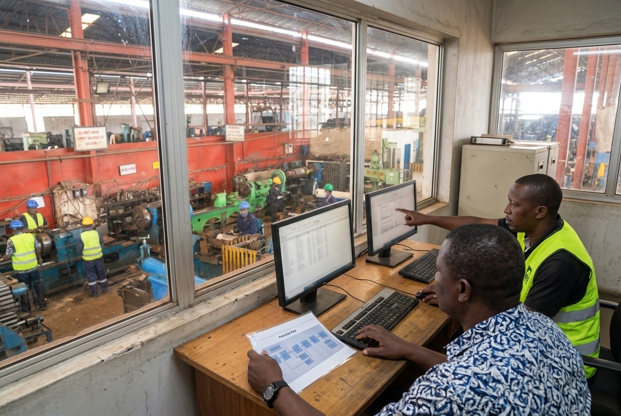 Industrial Manufacturing Workstation