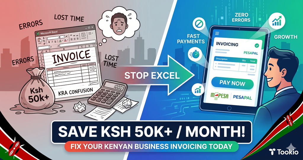 Why Excel Invoicing is Destroying Your Kenyan Business (And 3 Ways to Fix It) - Cover Image